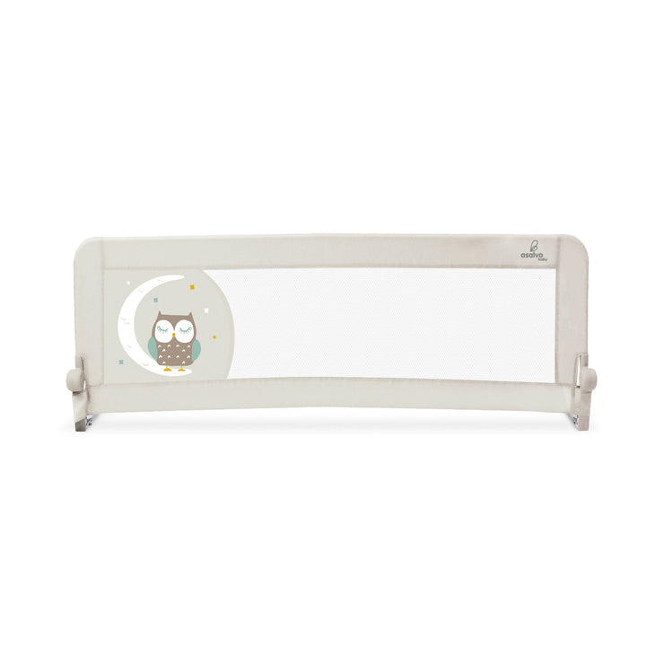 Asalvo Barrière De Lit 150 X 43,5 Cm Blanche - Barrière Amovible Pliable Pour Sécurité Enfant