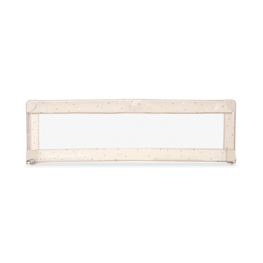 150cm Bed Barrier for Standard Bed Beige Stars
