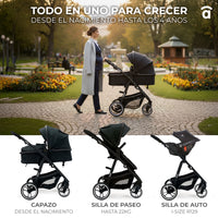 Convertible Trio Two+ 2 Gray