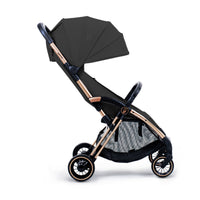 Plis Plas black-gold stroller