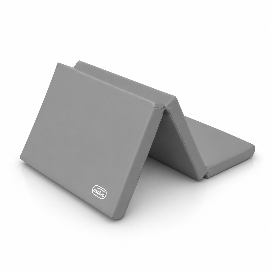 Colchón Plegable para Cuna de Viaje Gris