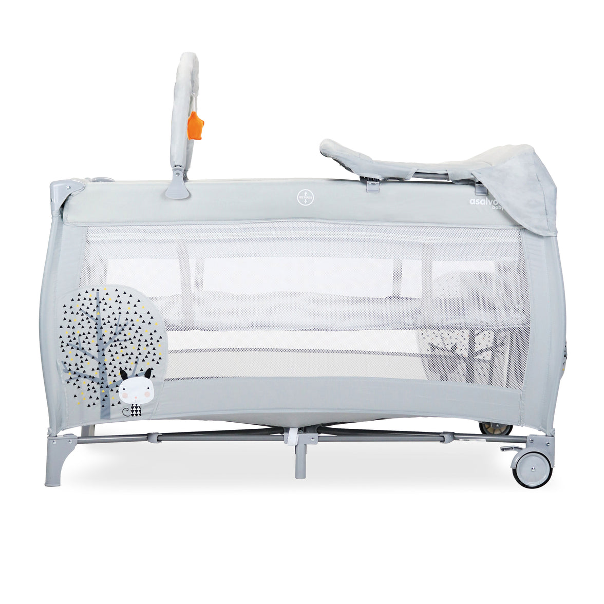 Berço de viagem nórdico completo 18