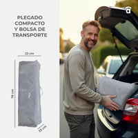 Gray Bunny Complete Travel Crib