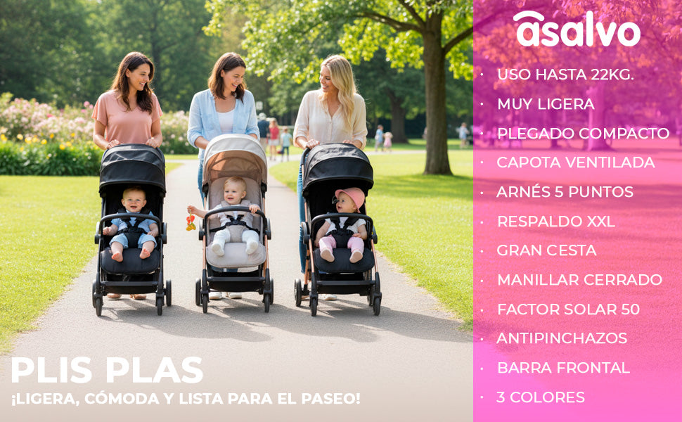 Banner 2 de Plis Plas black stroller