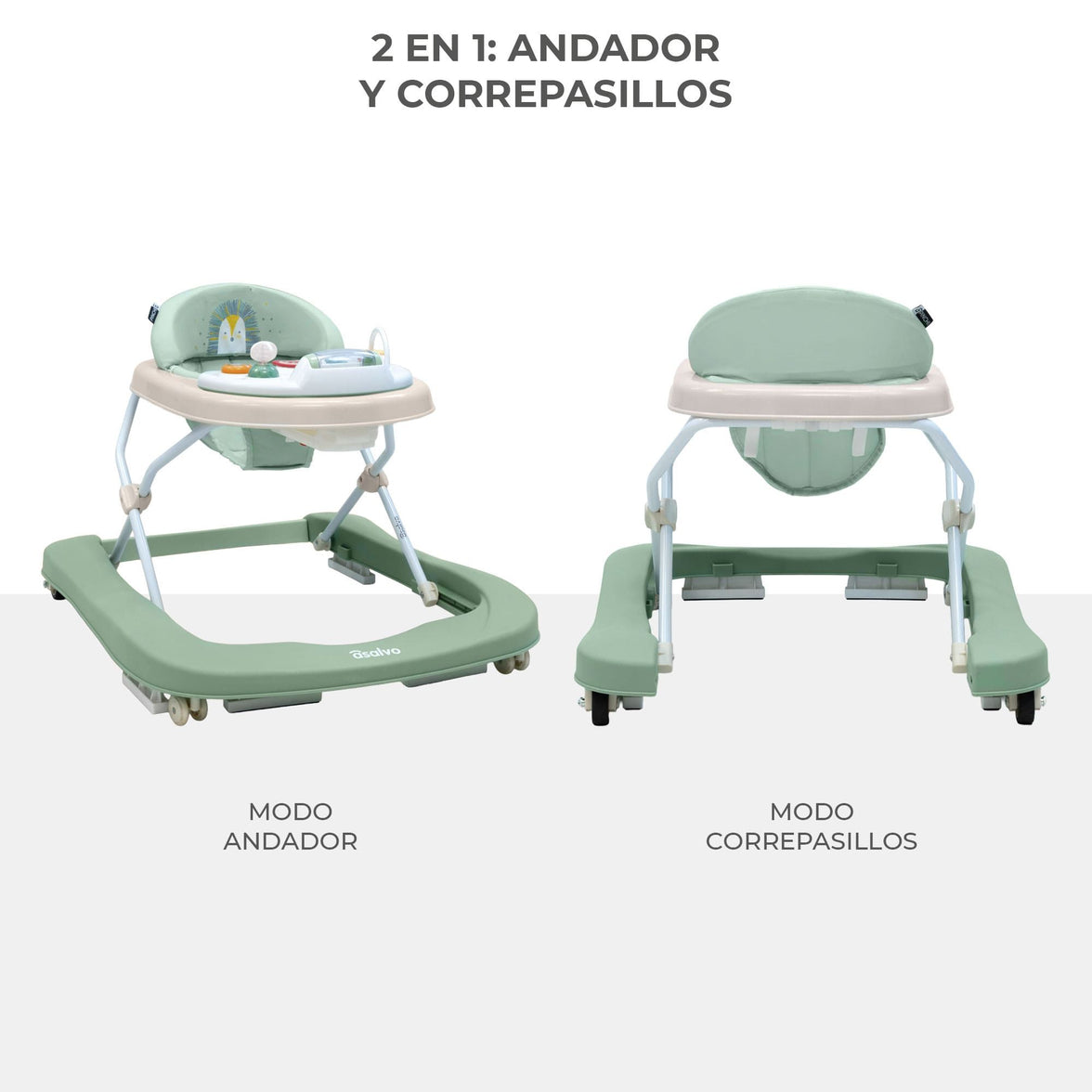 Walker - Pinchi gray ride-on