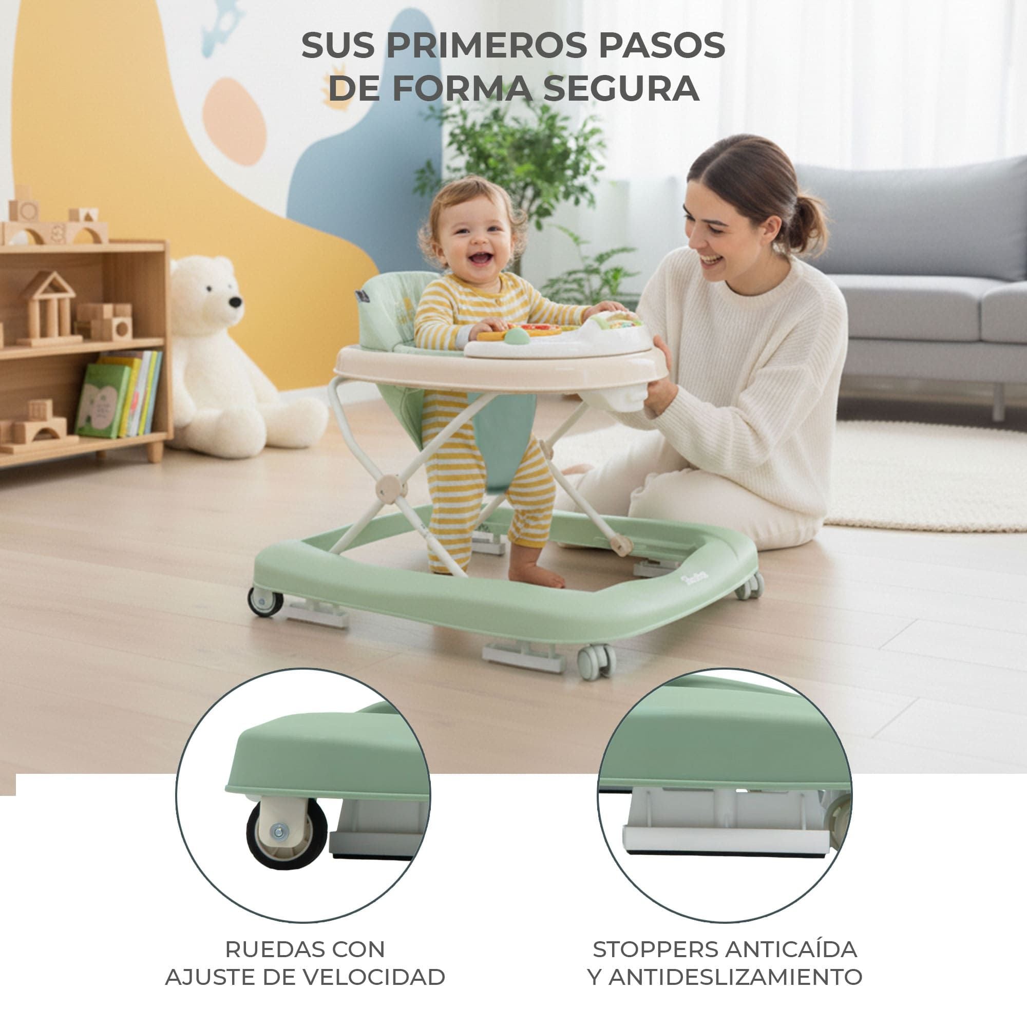 Walker - Pinchi gray ride-on