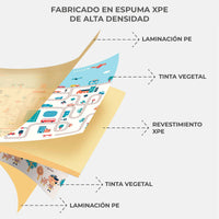 XXL Folding Play Mat 200 x 180cm Mundopark