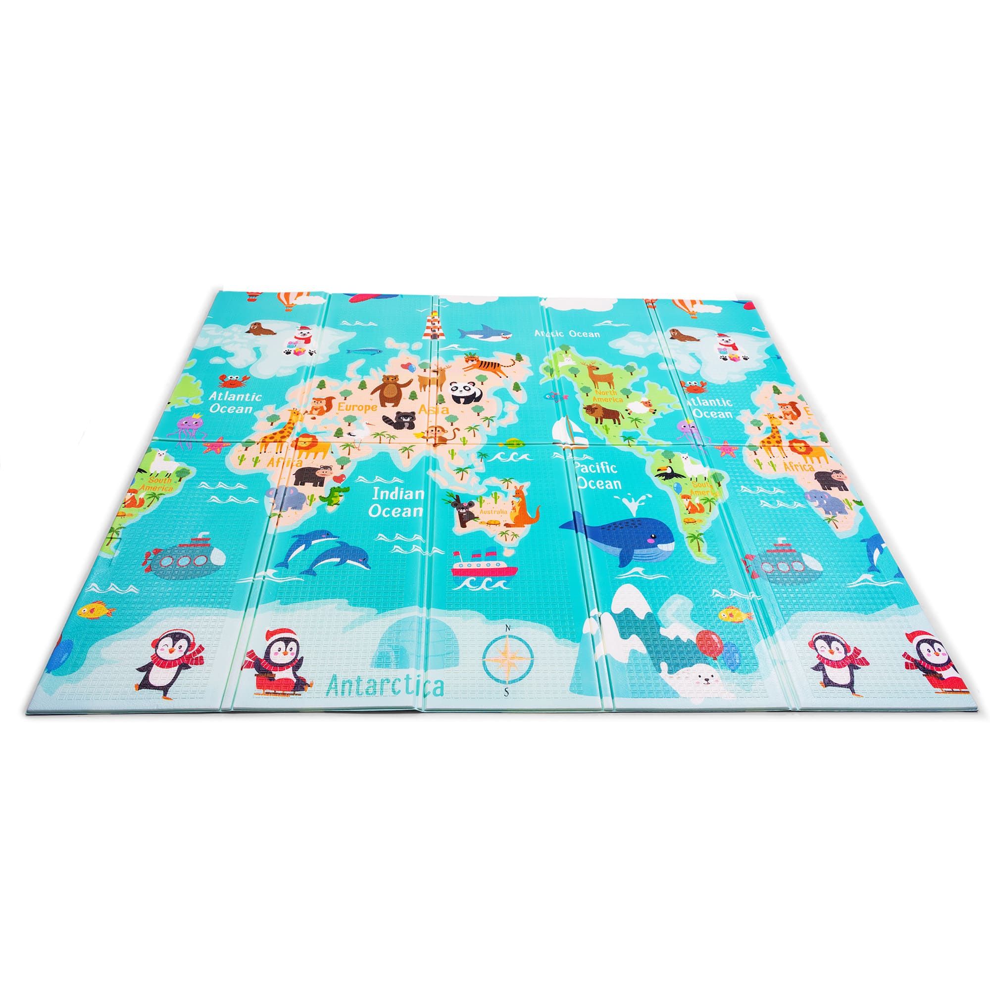 XXL Folding Play Mat 200 x 180cm Mundopark