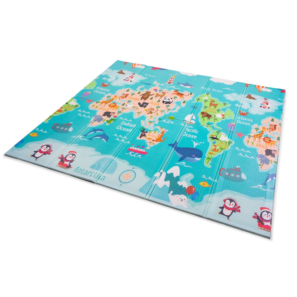 XXL Folding Play Mat 200 x 180cm Mundopark