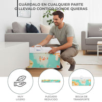 XXL Animals-City Folding Play Mat