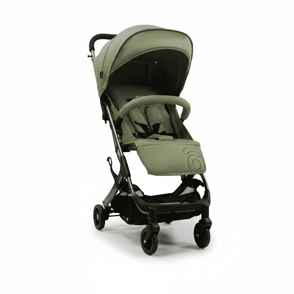 Amsterdam green stroller