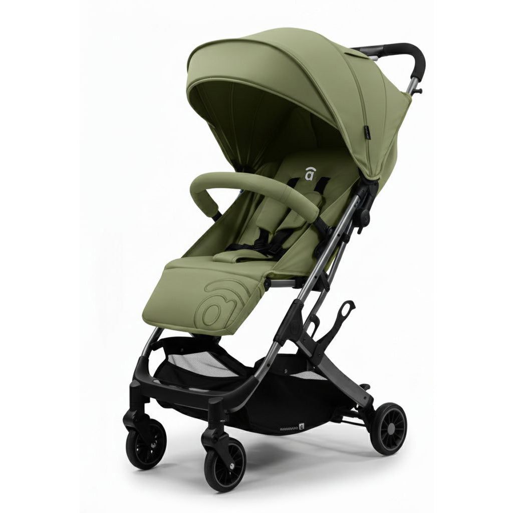 Amsterdam green stroller