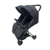 Black Henry Double Stroller