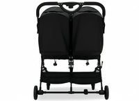 Black Henry Double Stroller