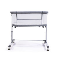 Sky gray co-sleeping mini crib