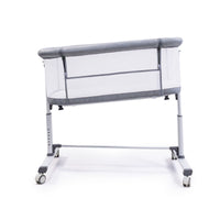 Sky gray co-sleeping mini crib