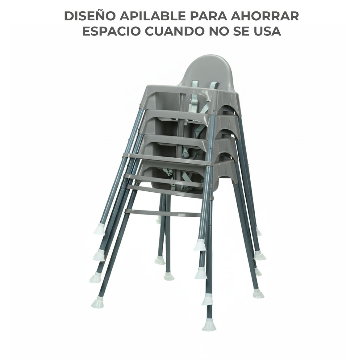 Basic Pro gray high chair
