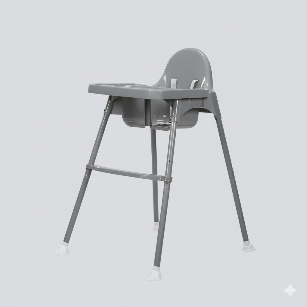 Basic Pro gray high chair