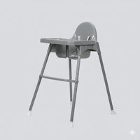 Basic Pro gray high chair