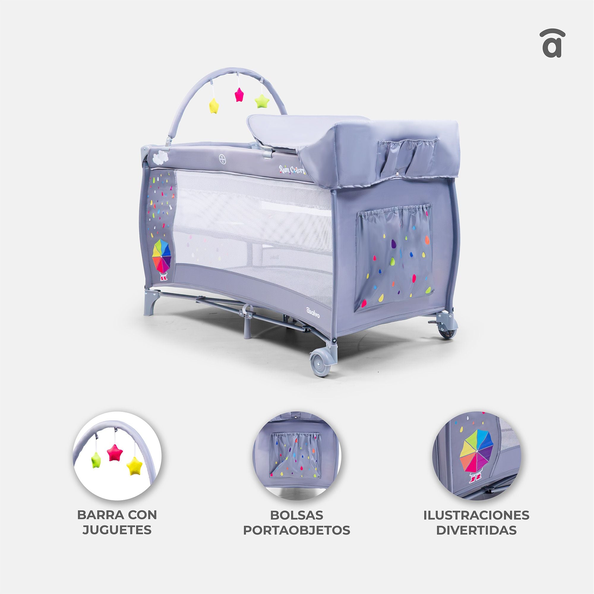 Complete Travel Cot Umbrella