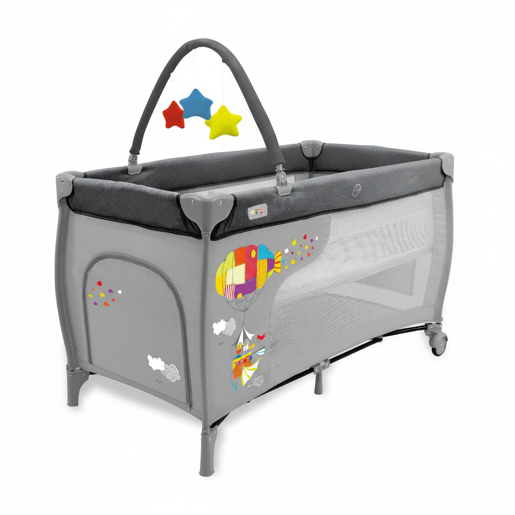 Berço de viagem completo Plus Zeppelin