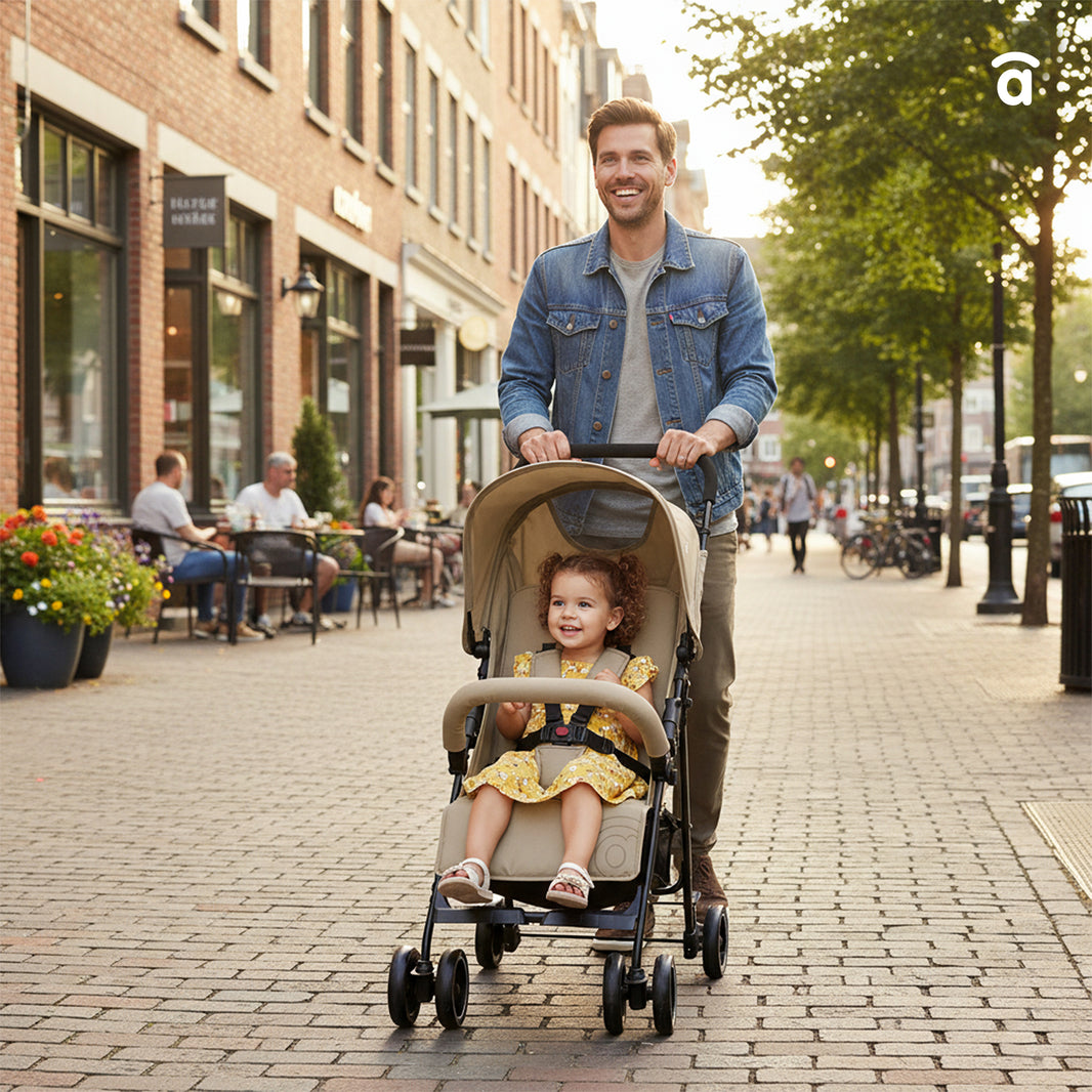 Berlin beige stroller