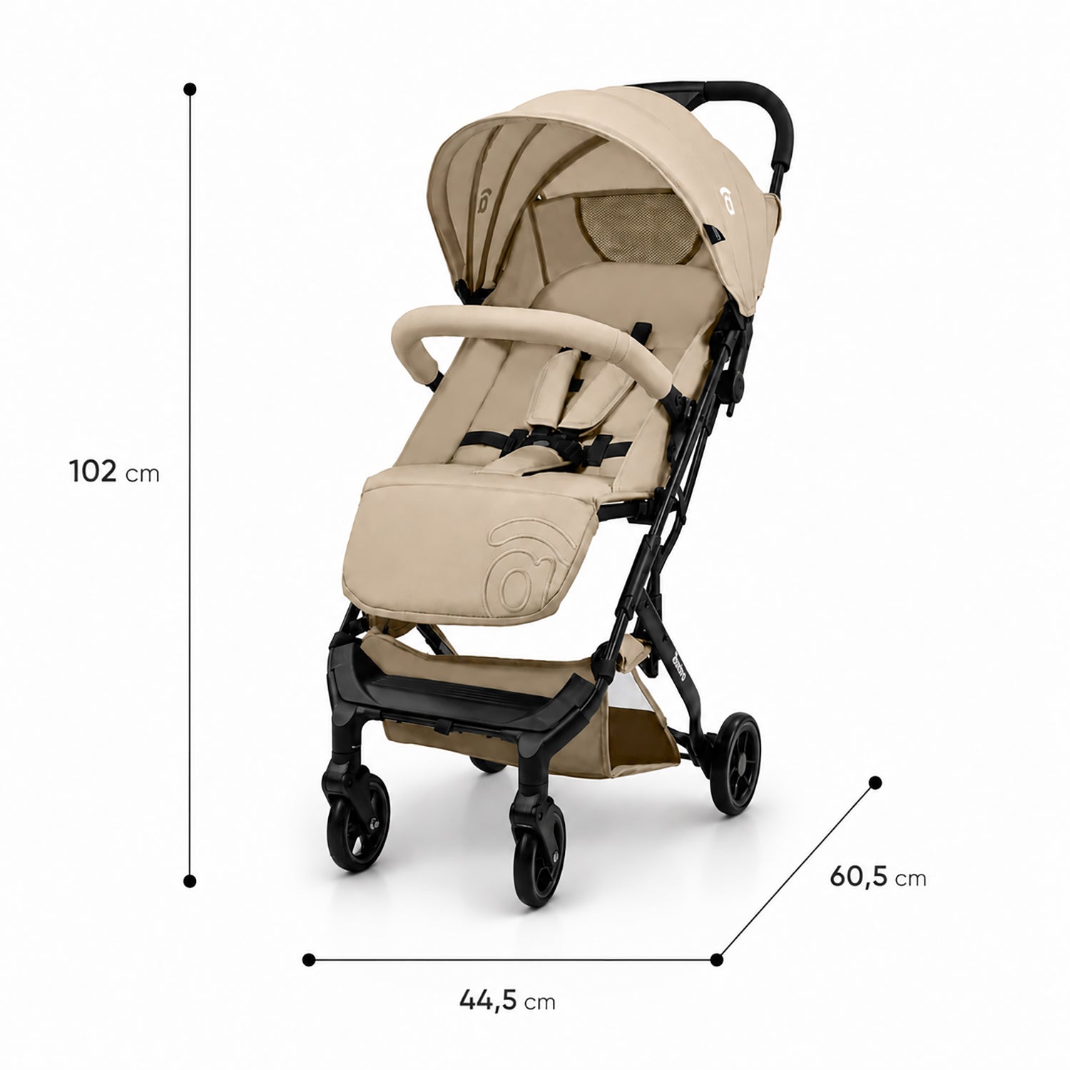 Silla de paseo Tumbuctú beige
