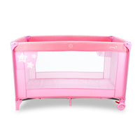 Balearic Stars Pink Travel Crib