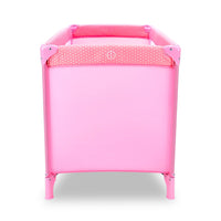 Balearic Stars Pink Travel Crib