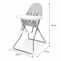 Trona Quick Estrellas Gris