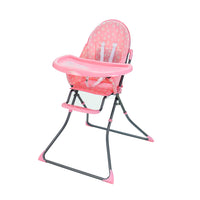 Pink Stars Quick Highchair