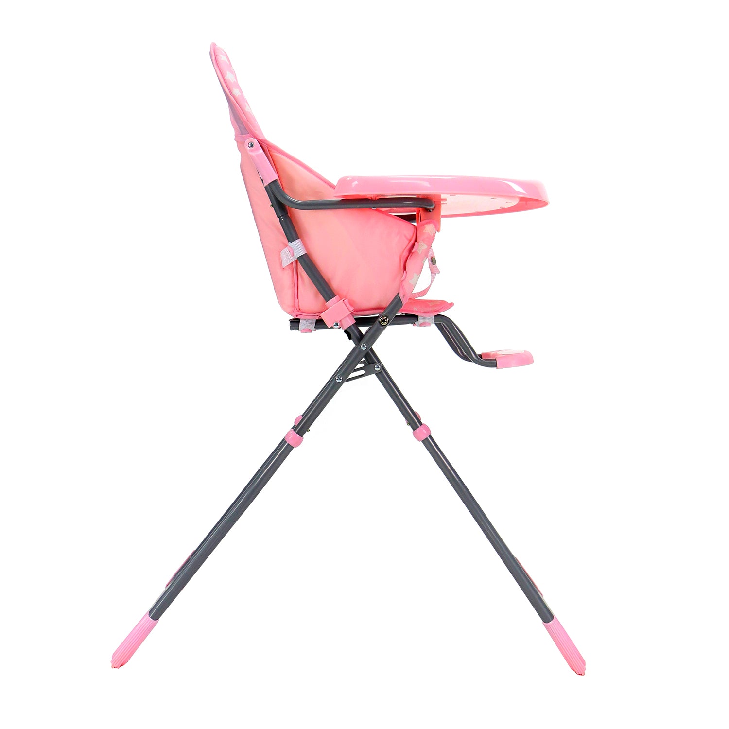Pink Stars Quick Highchair