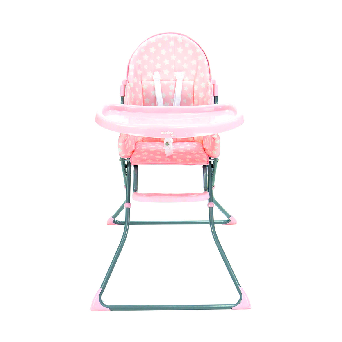 Pink Stars Quick Highchair