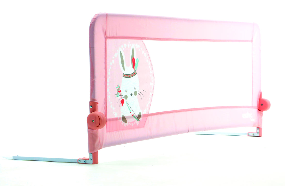 150cm 2-1 Bed Barrier for Nest or Standard Bed Pink Tippi Bunny