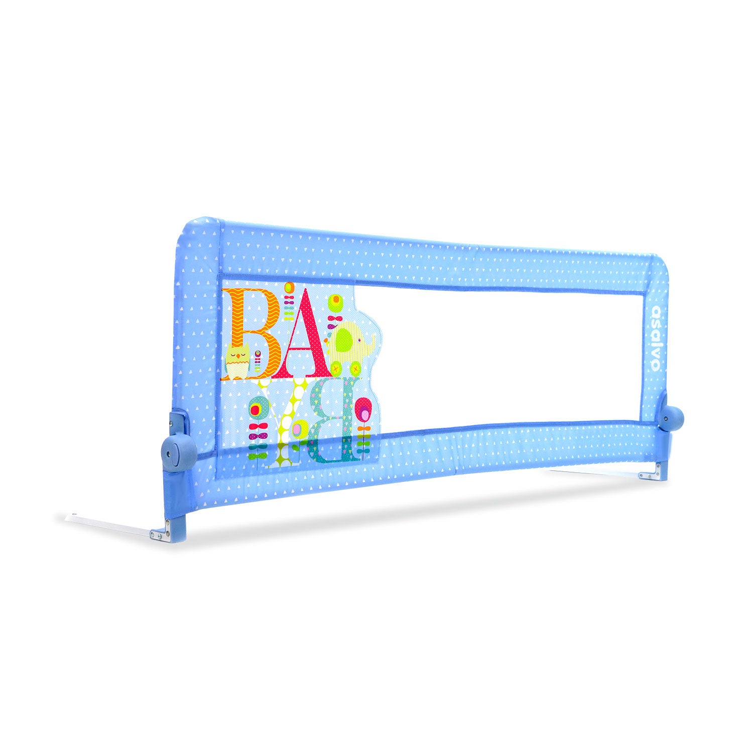 150cm 2-1 Bed Barrier for Nest or Standard Baby Bed Light Blue