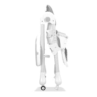 Gray Bunny Highchair with Wheels