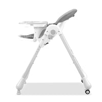 Gray Bunny Highchair with Wheels