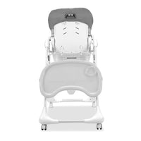 Gray Bunny Highchair with Wheels
