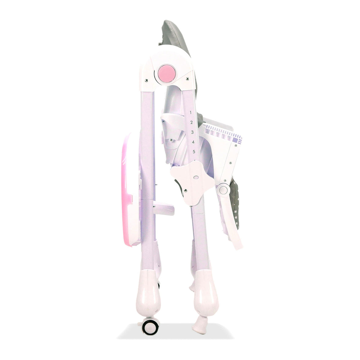 Trona con Ruedas Conejito Rosa