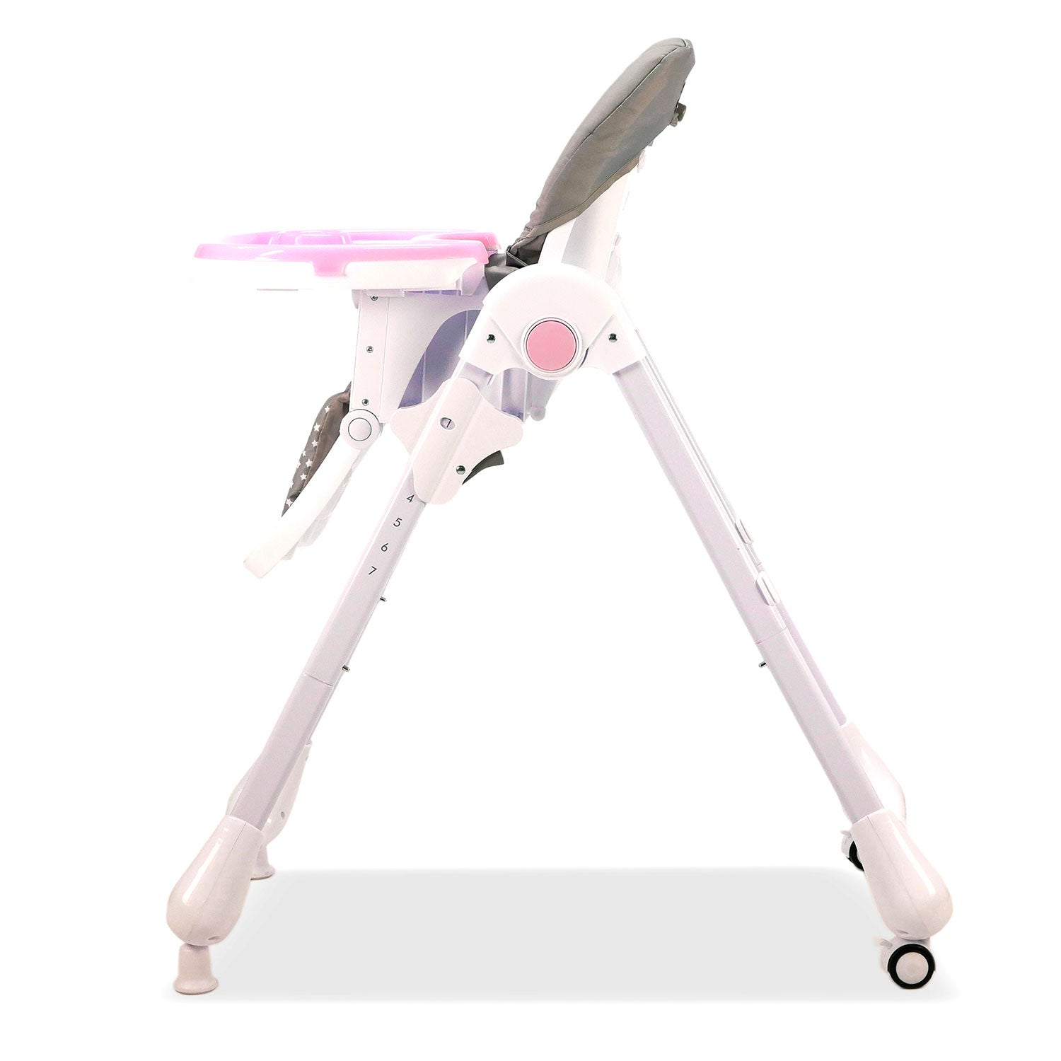 Trona con Ruedas Conejito Rosa