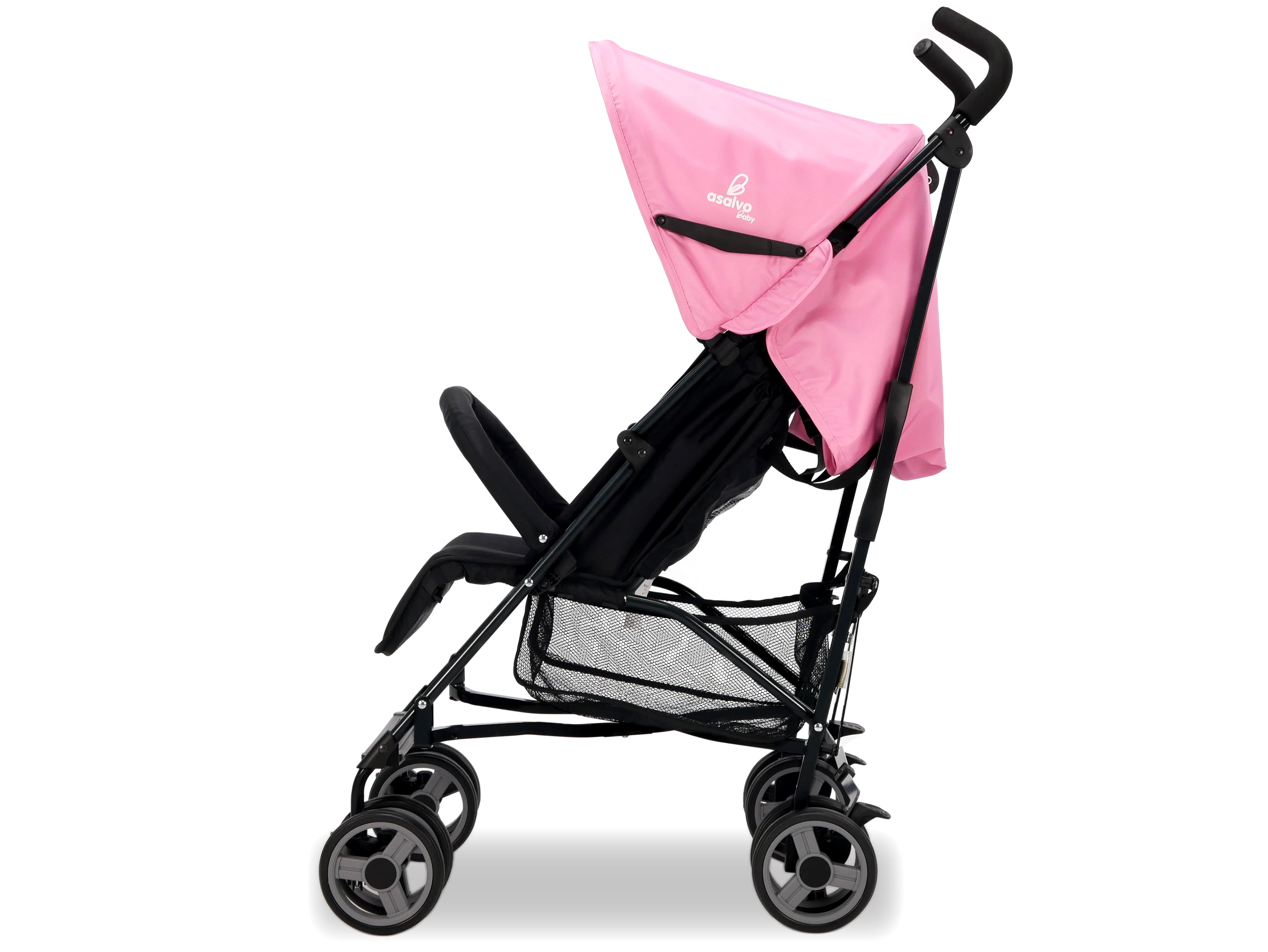 Trotter Plus Stroller Pink-Black