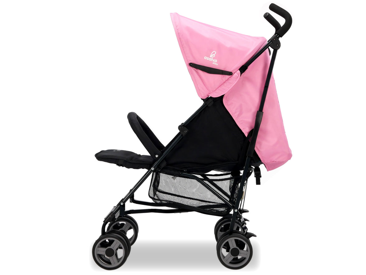 Trotter Plus Stroller Pink-Black