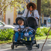 Henry Gray Double Stroller