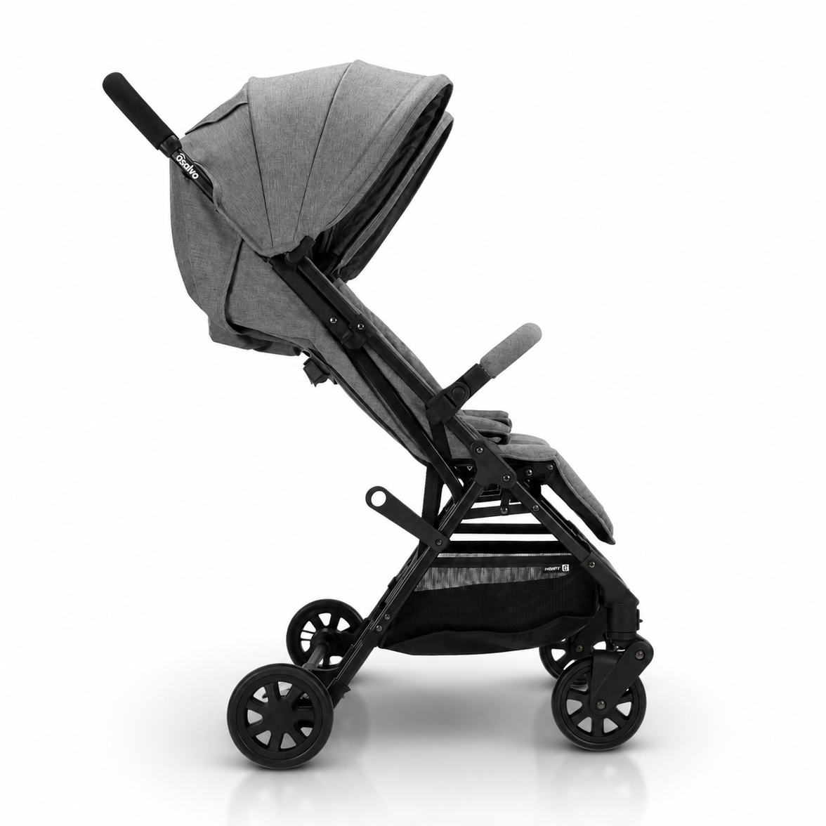 Henry Gray Double Stroller