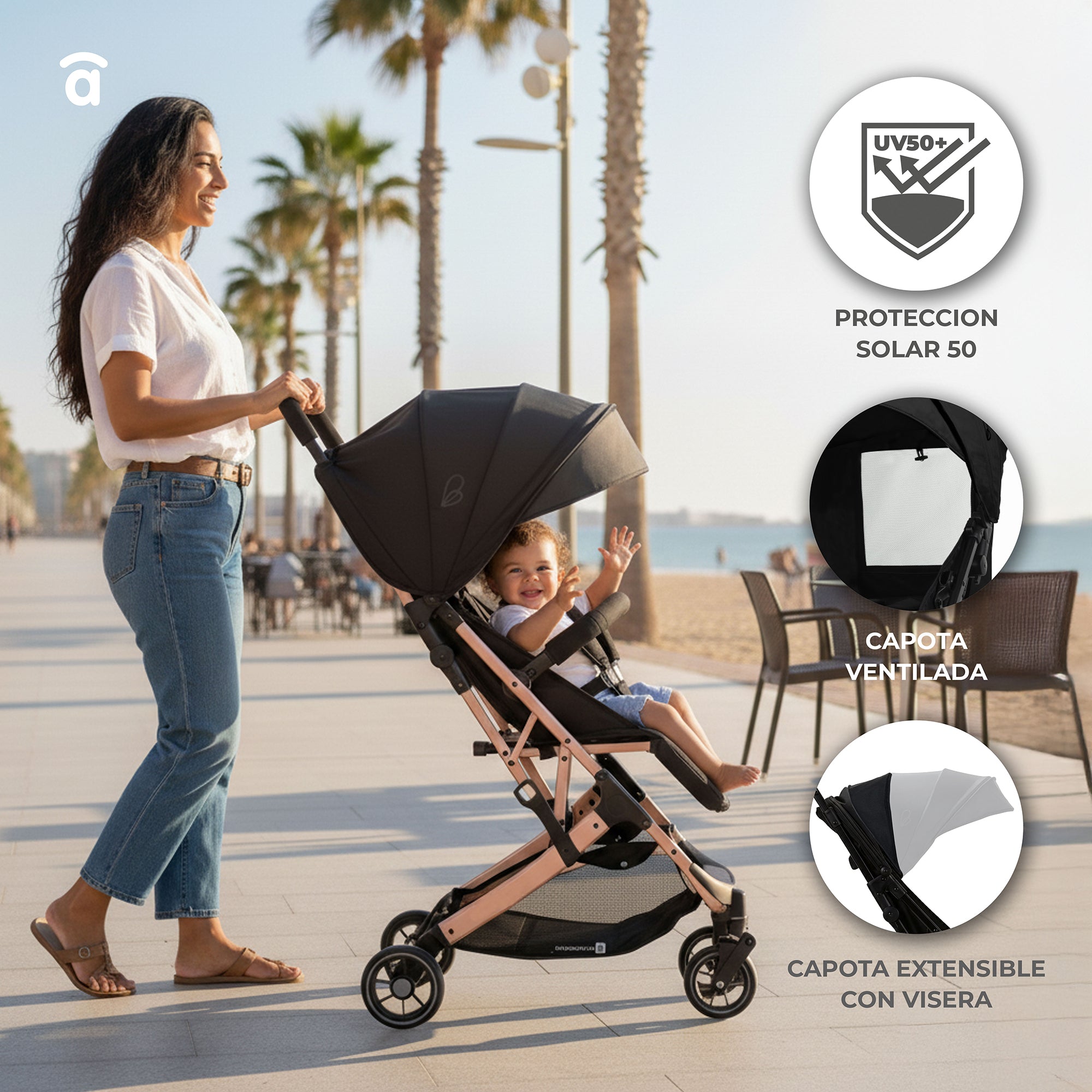 Travel System Amsterdam Beige
