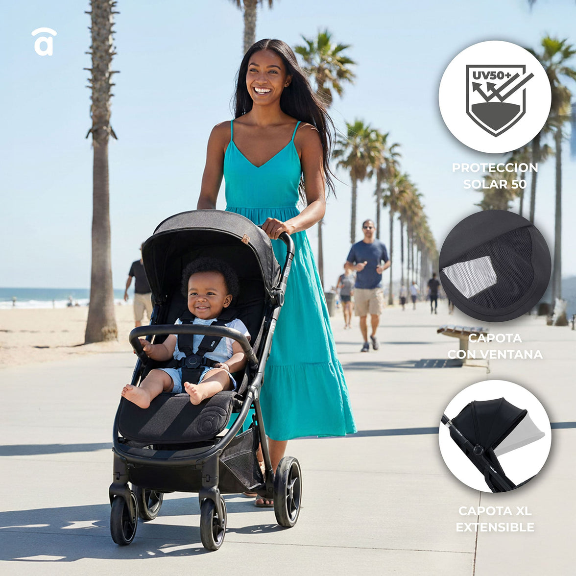 Travel System Kibu negro
