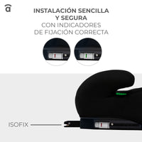 Siège d'auto CoreFix noir