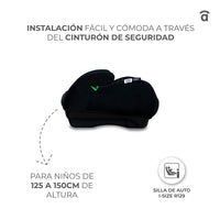Silla de Auto I-Size Pamy negro
