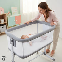 Minicuna de colecho Sky gris