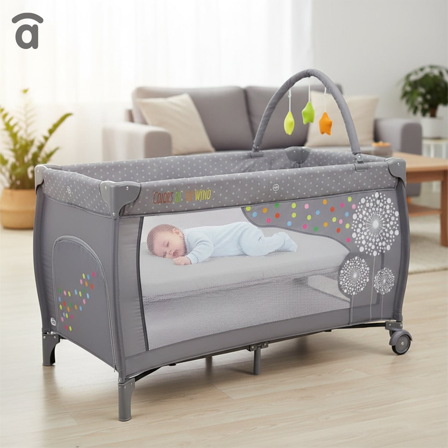 Dandelion Complete Travel Crib